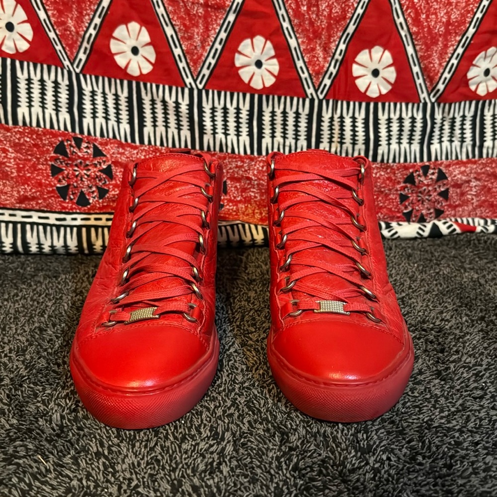 Balenciaga Arena High Red